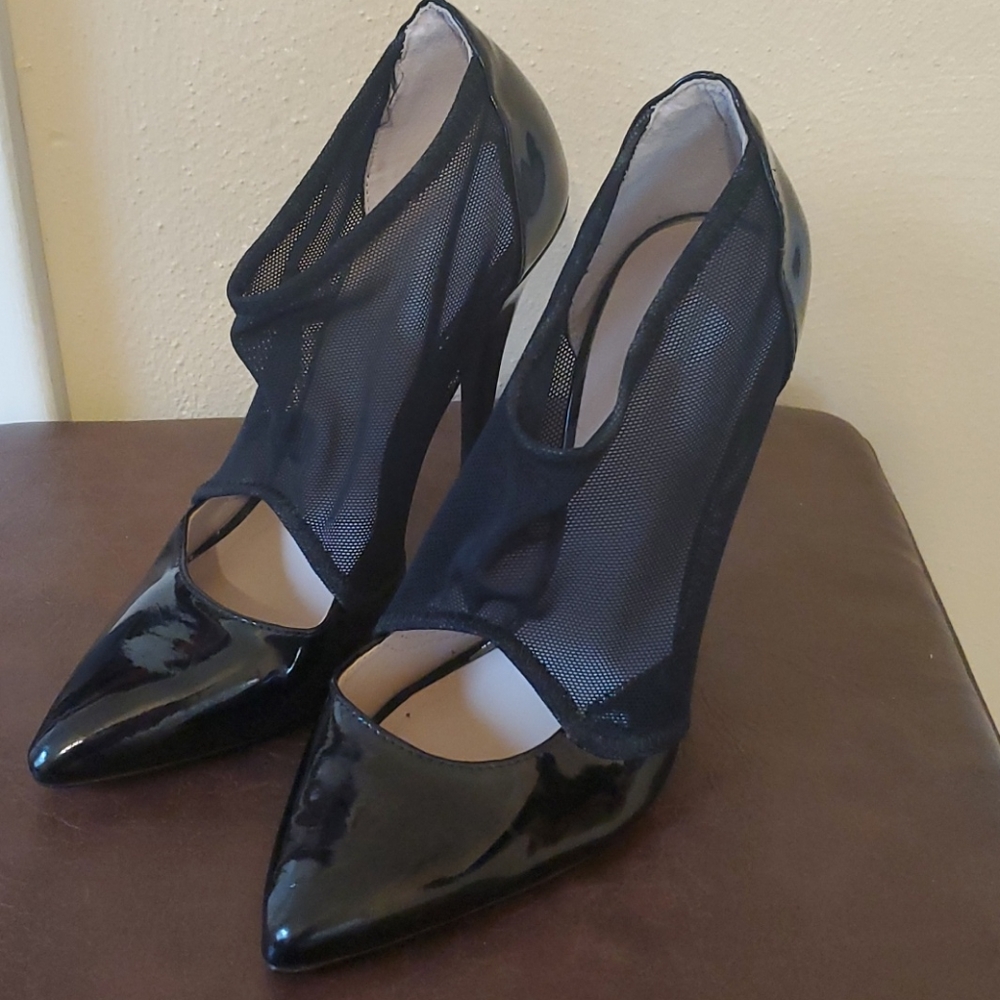 Colin stuart mesh heel